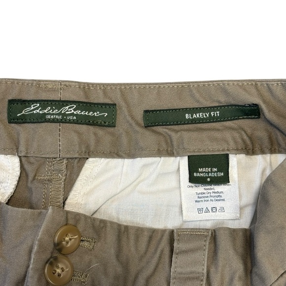 Eddie Bauer Blakely Fit Tan Taupe Wide-Leg Pants. Size 6 #1466 - Picture 4 of 6